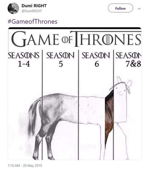 game of thrones meme horse|Iba pa.